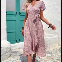 Elegant Vneck Dress