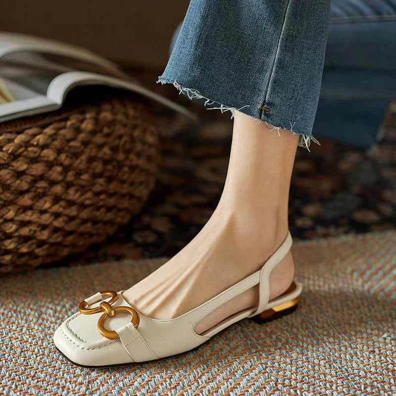 Orthopedic Slingback Buckle Sandals