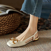 Orthopedic Slingback Buckle Sandals