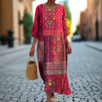 Artistic Boho Maxi Dress