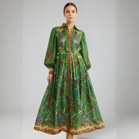 Women’s V-Neck Long Sleeve Maxi Dress