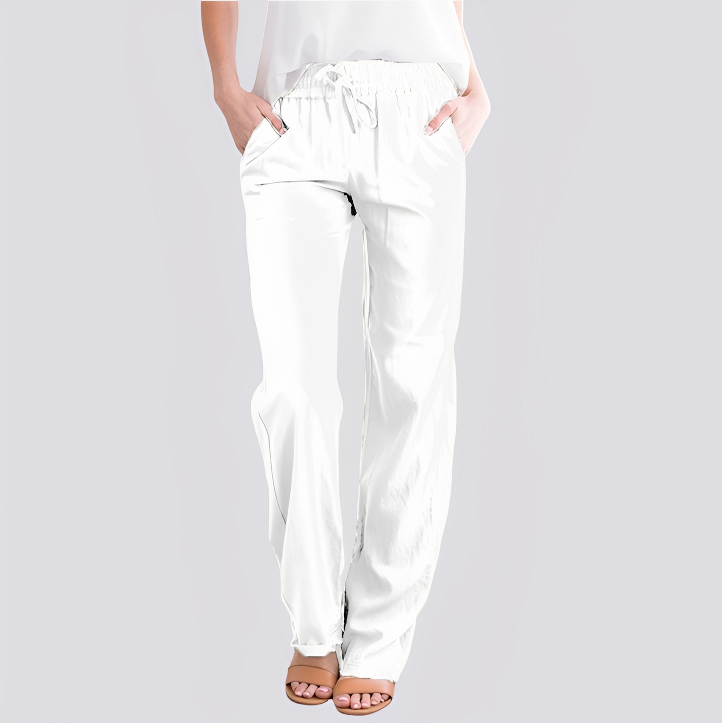 Women’s Lightweight Elastic Waist Pants