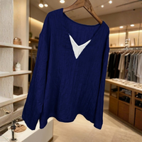 Relaxed Neckline Top Womens