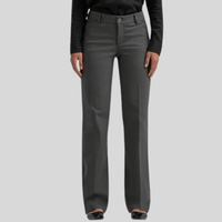 Polished Straight Leg Stretch Trousers