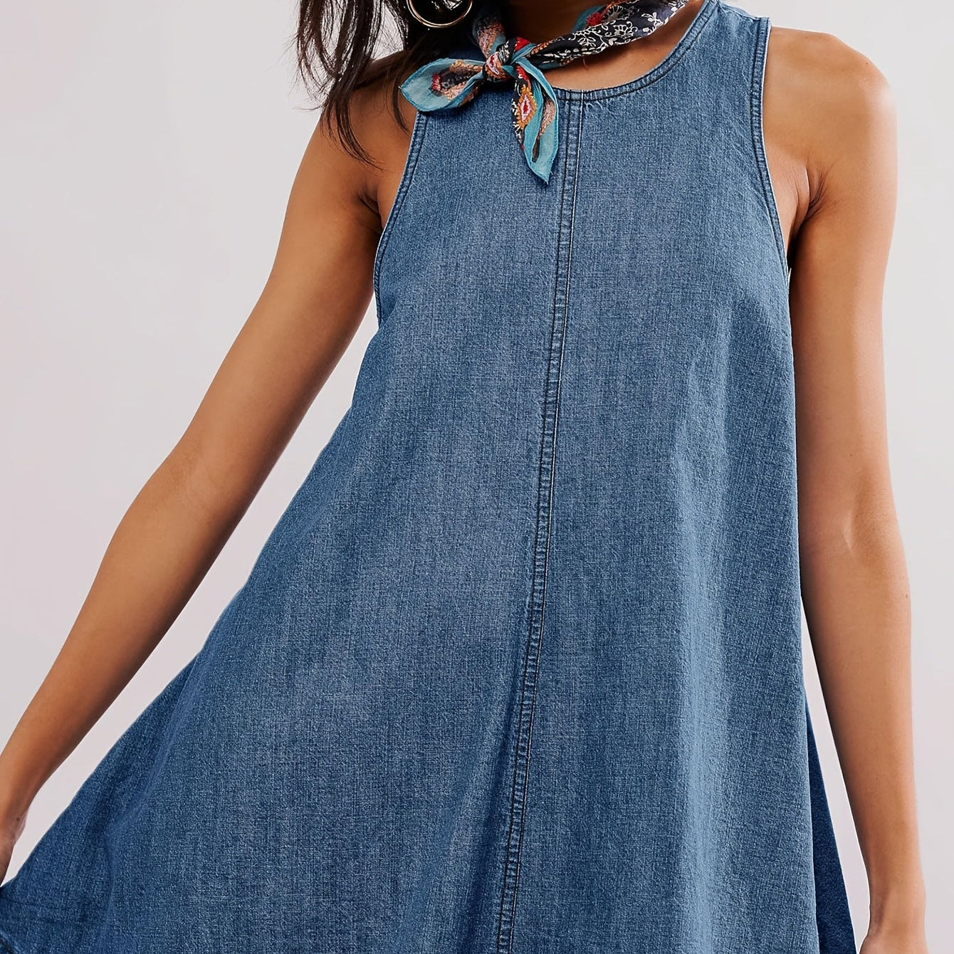 Elegant Backless Mini Dress