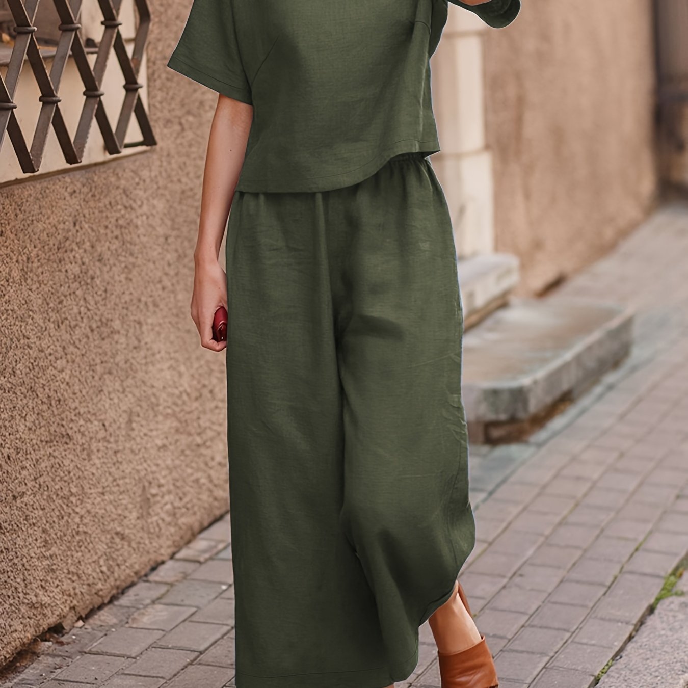 Elegant Casual Shirt Set