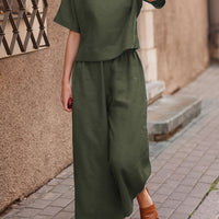 Elegant Casual Shirt Set