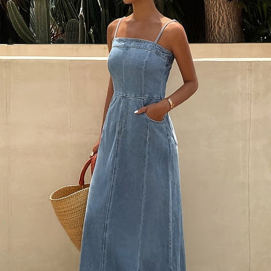 Elegant Solid Dress
