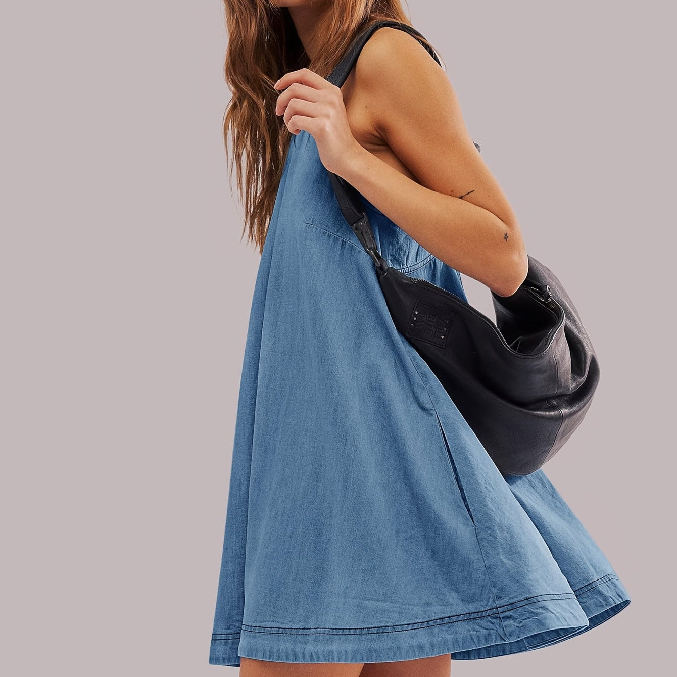 Elegant Backless Mini Dress