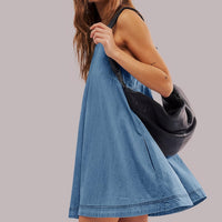 Elegant Backless Mini Dress