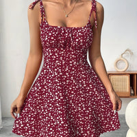 Feminine Floral Slip Dress