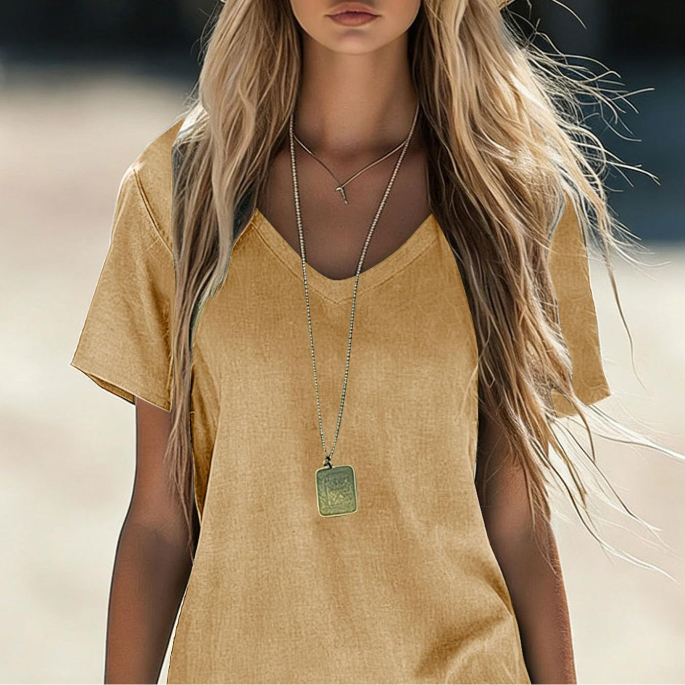 Elegant Solid Casual Dress