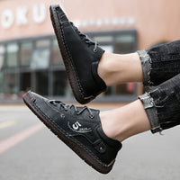 Relaxed Microfiber Hiking Shoes
