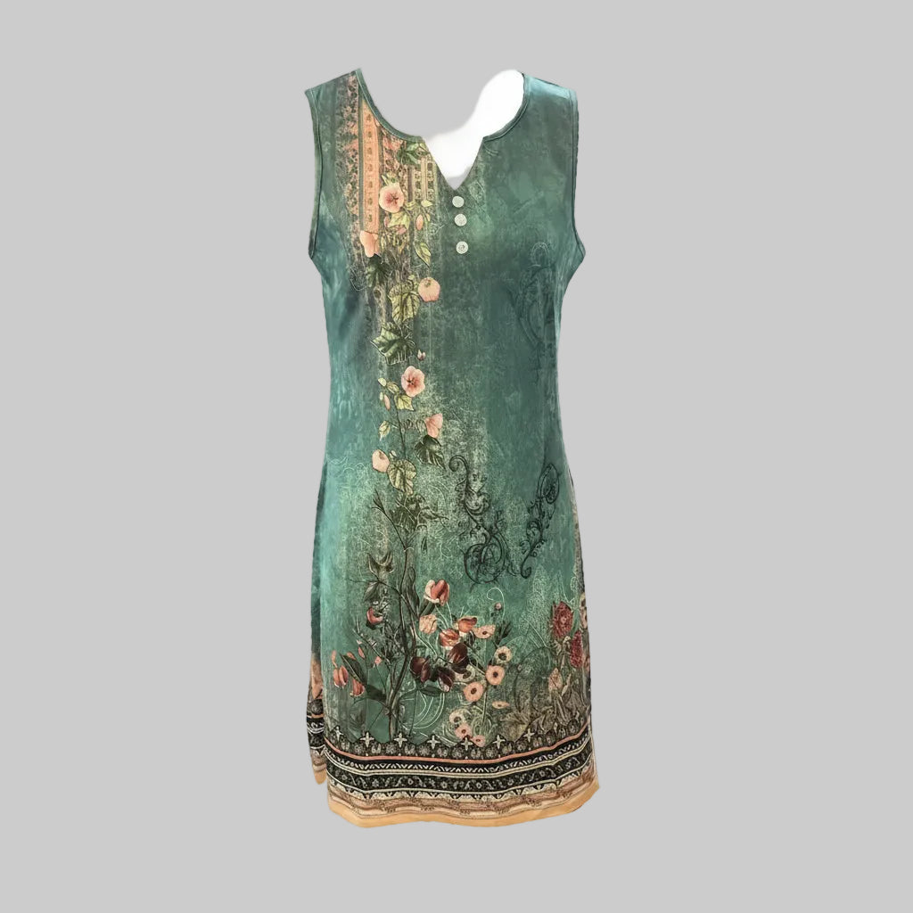 Elegant Floral Maxi Dress