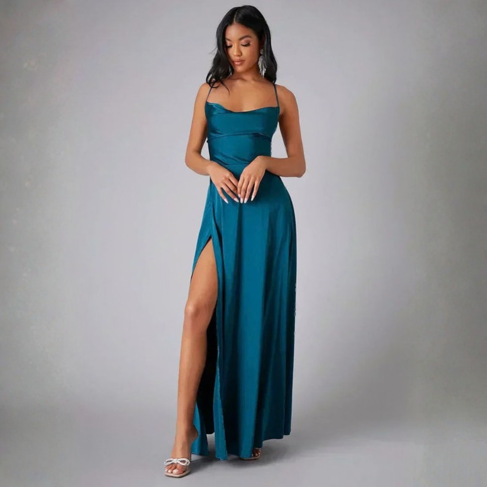 Elegant Lace Evening Dress
