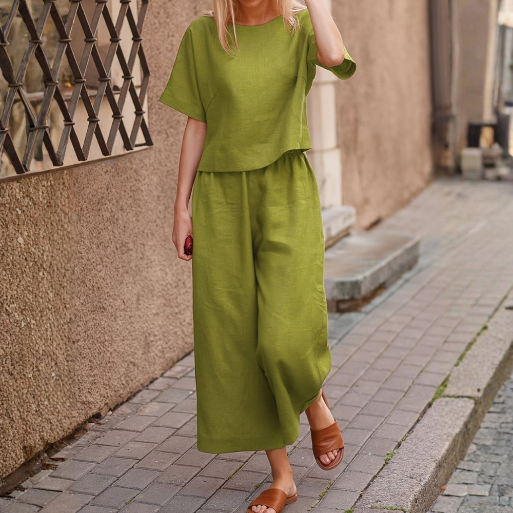 Elegant Casual Shirt Set