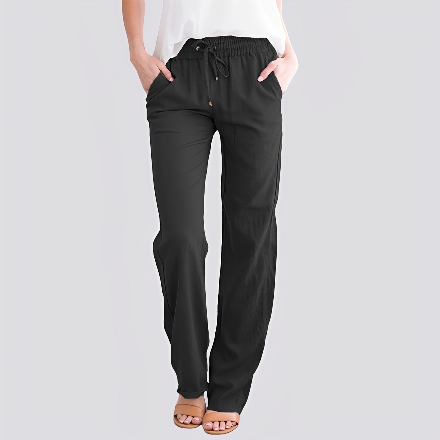 Women’s Lightweight Elastic Waist Pants