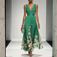 Romantic Floral Midi Dress