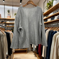 Relaxed Neckline Top Womens