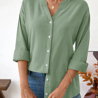 Minimalist Linen Shirt