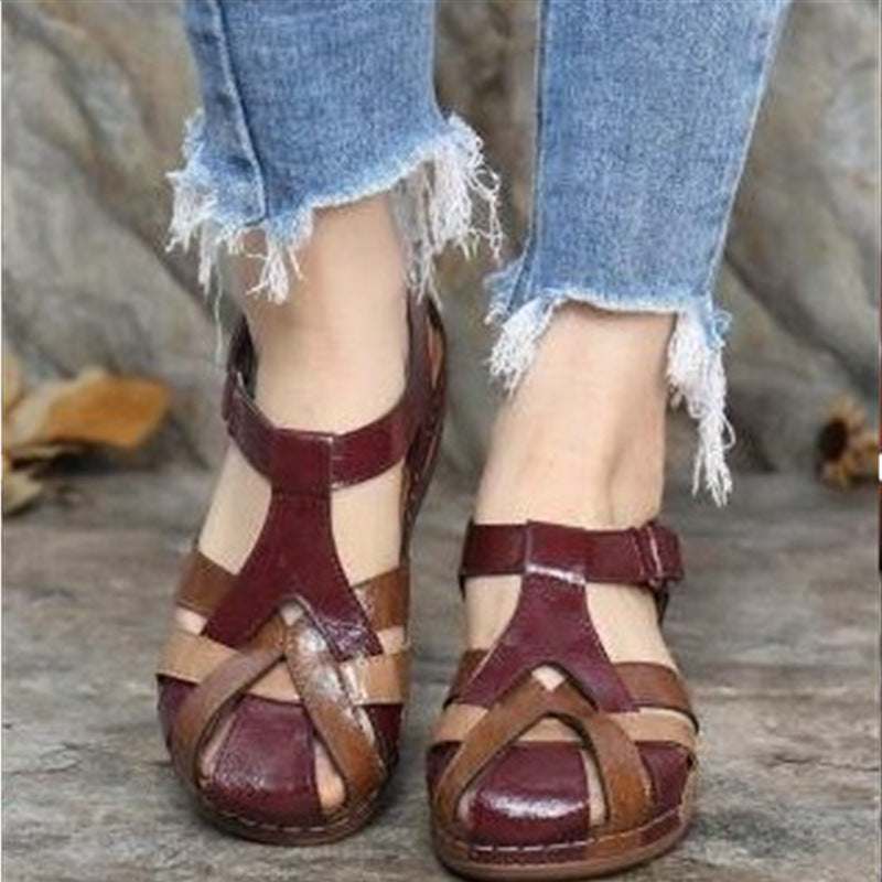 Retro Wedge Sandals Women's