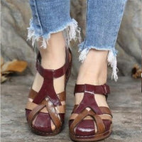 Retro Wedge Sandals Women's