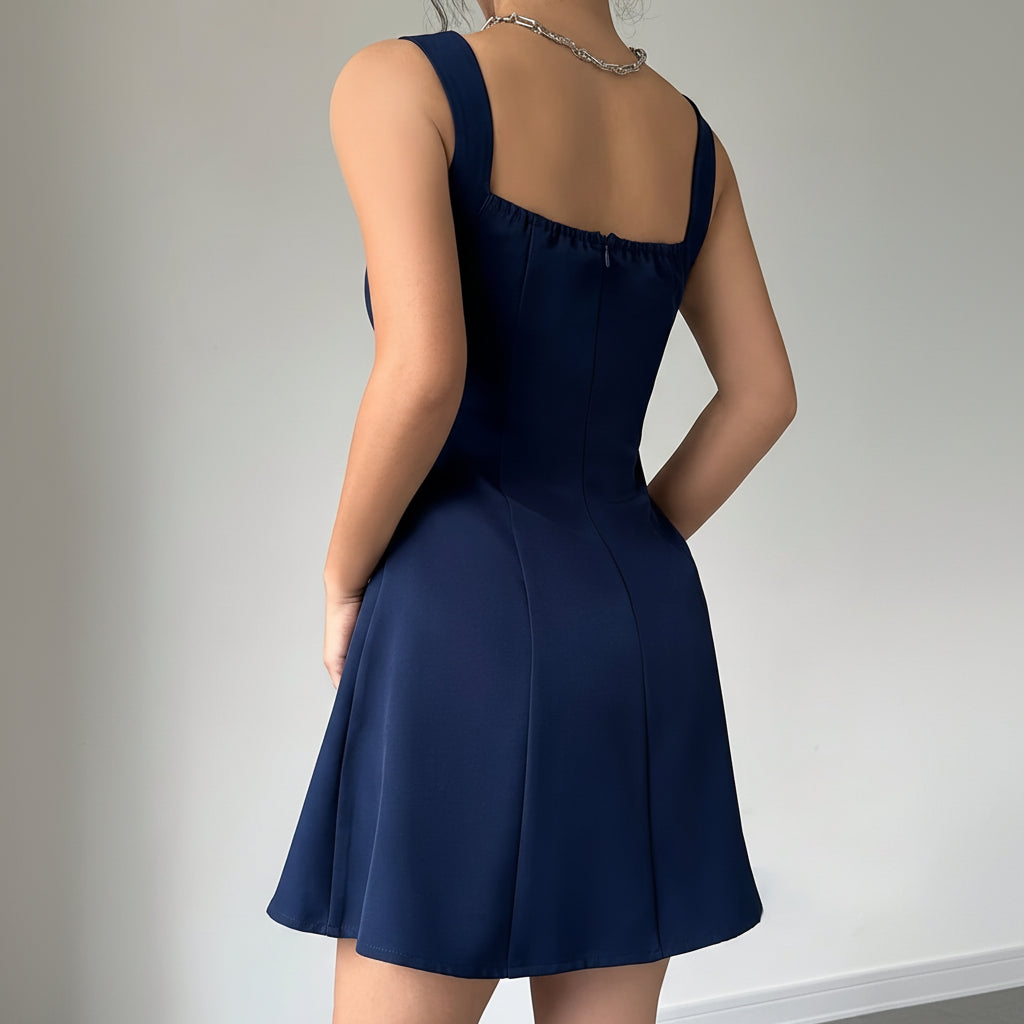 Sleek Midi Dress