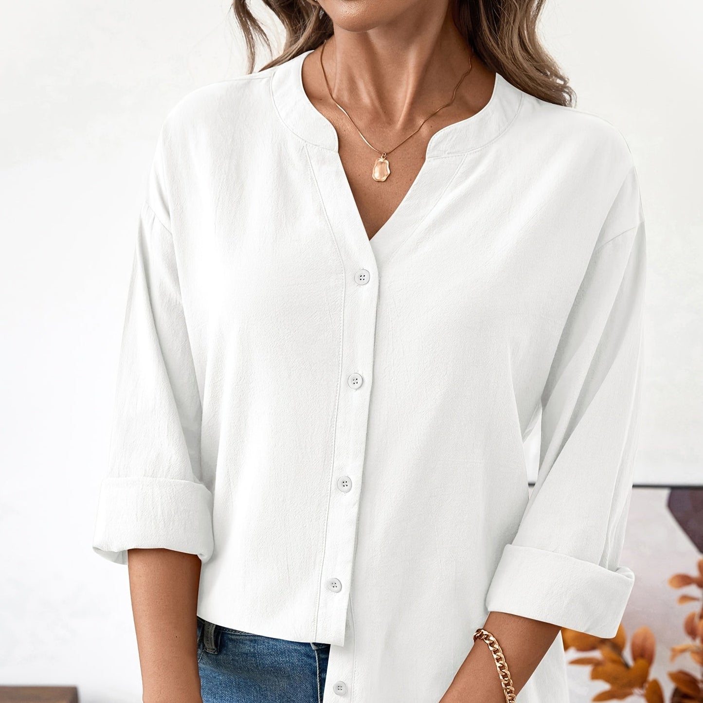 Minimalist Linen Shirt