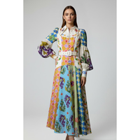 Women’s V-Neck Long Sleeve Maxi Dress