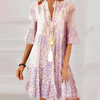 Relaxed Printed Dress Women's