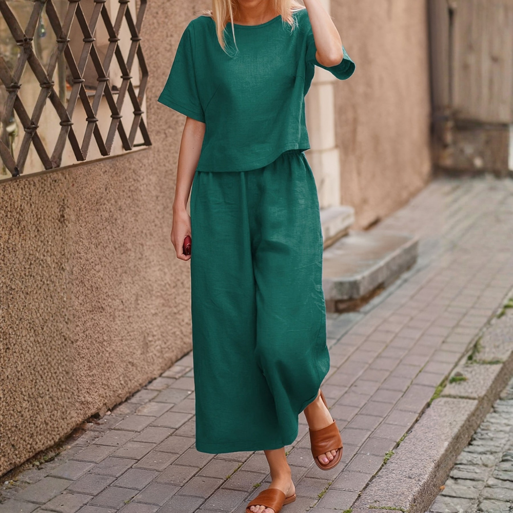 Elegant Casual Shirt Set