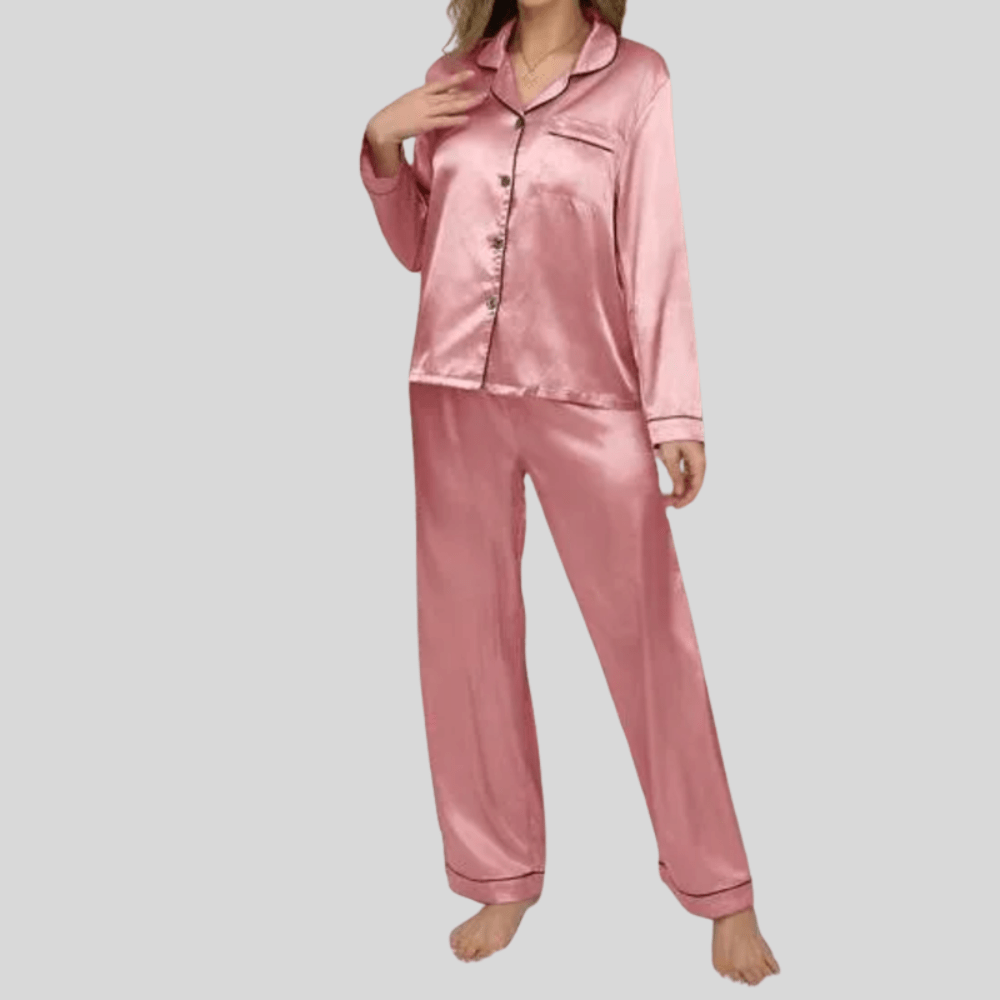 Button Front Sleepwear Set