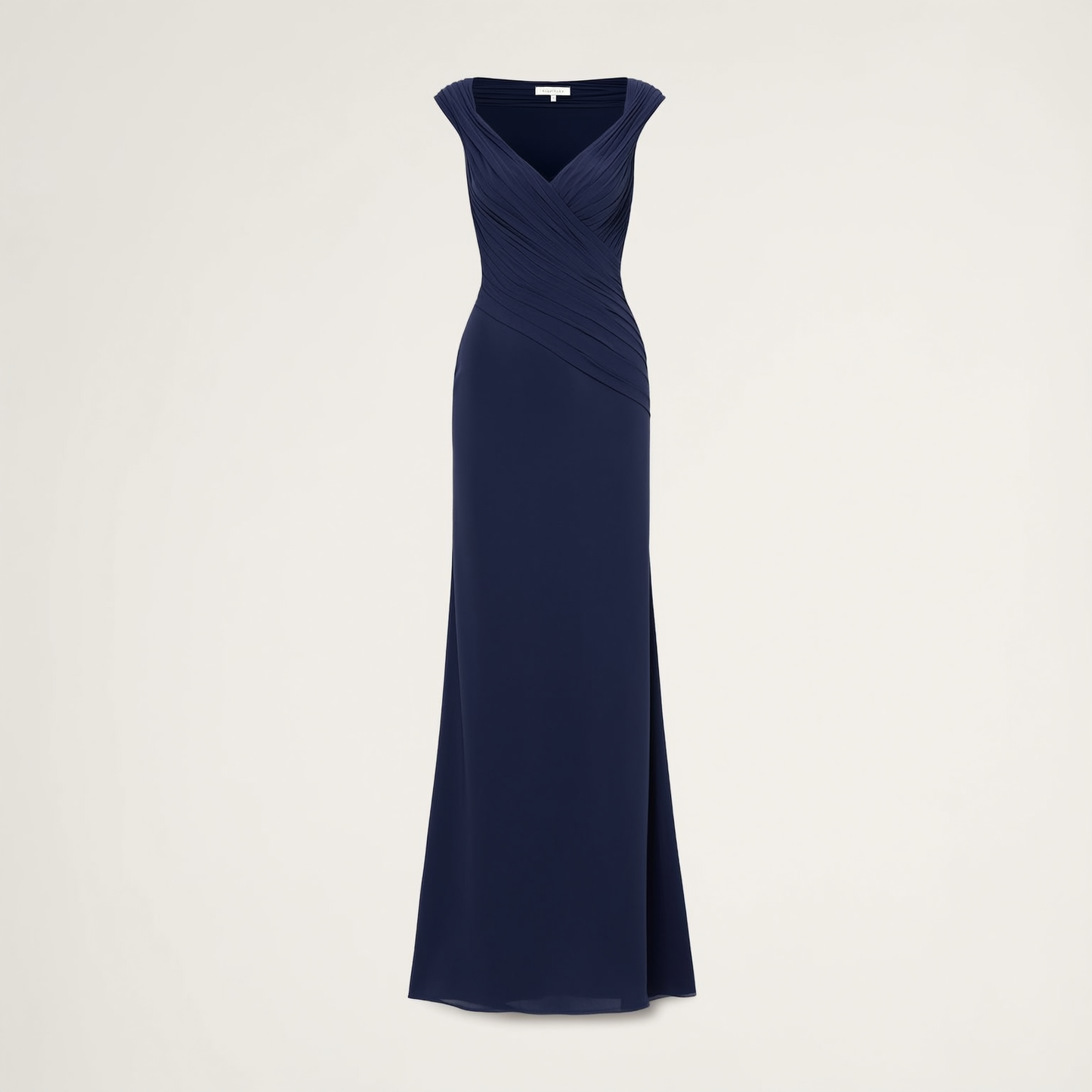 Elegant Formal Maxi Dress | Navy Blue / S | clean | Bimbloo