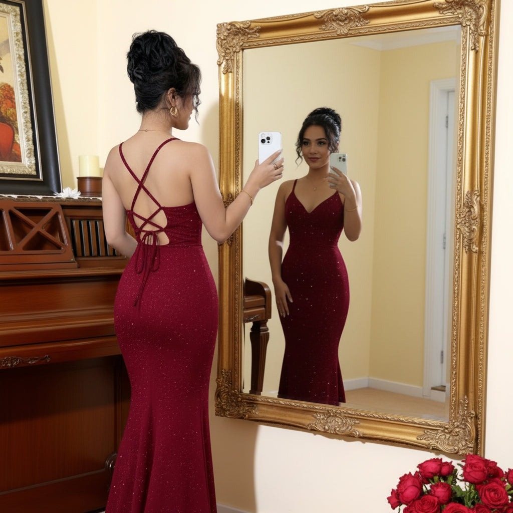 Glamorous Sequin Party Dress