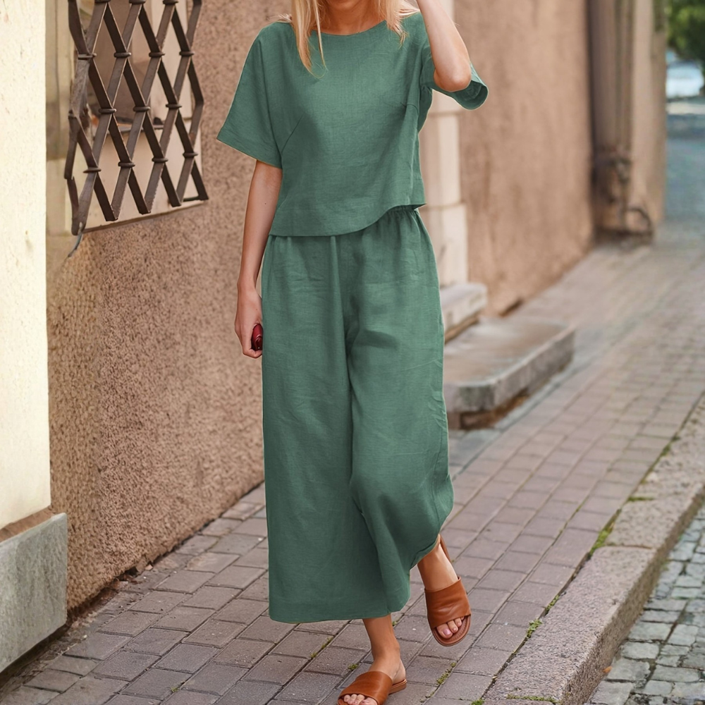 Elegant Casual Shirt Set