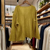 Relaxed Neckline Top Womens