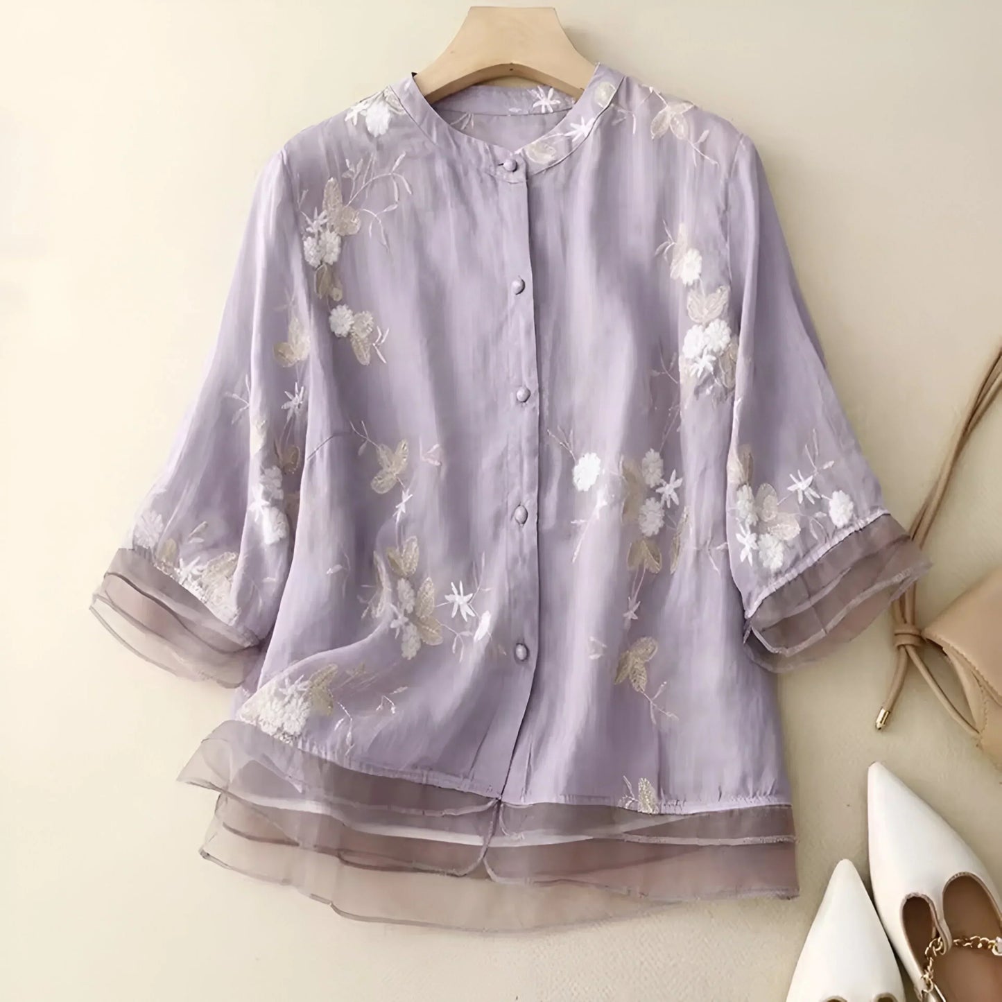 Romantic Cotton Blouse