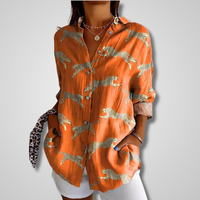 Alexa | Vintage-Inspired Relaxed Womens Shirt for Effortless Summer Style 1