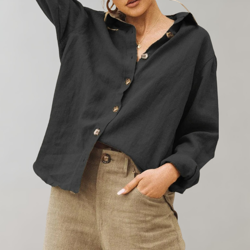 Relaxed Casual Blouse Women's