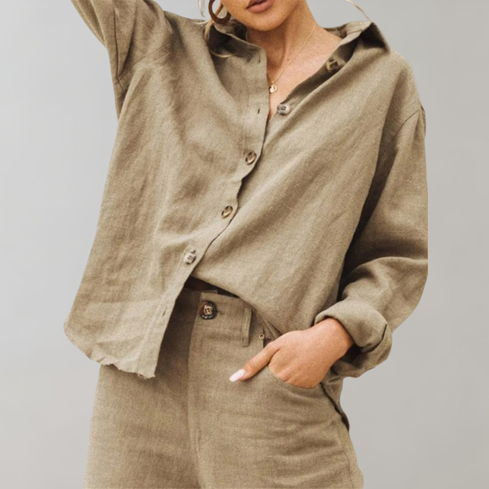 Relaxed Casual Blouse Women's