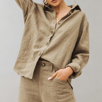 Relaxed Casual Blouse Women's