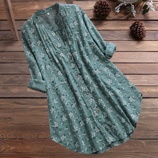 Relaxed Floral Blouse Women's