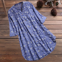 Relaxed Floral Blouse Women's