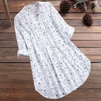 Relaxed Floral Blouse Women's