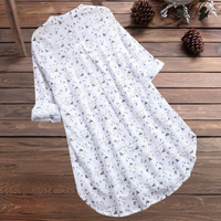 Relaxed Floral Blouse Women's