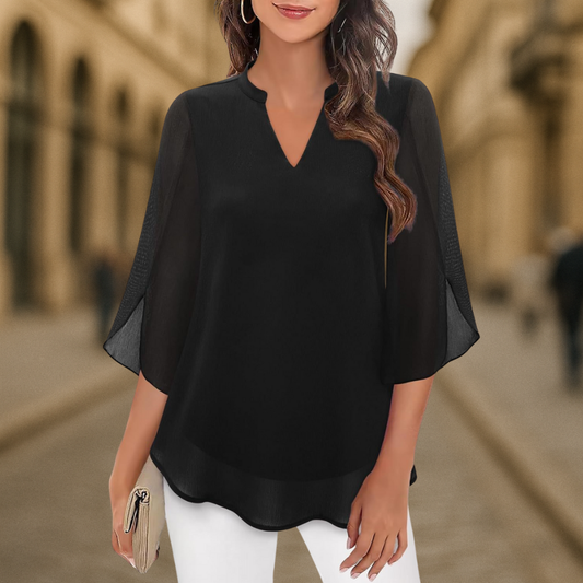 Graceful Chiffon Blouse