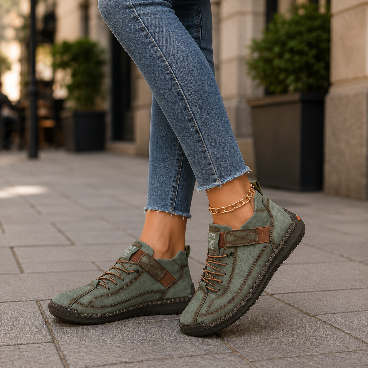 Lightweight Slip On Sneakers
