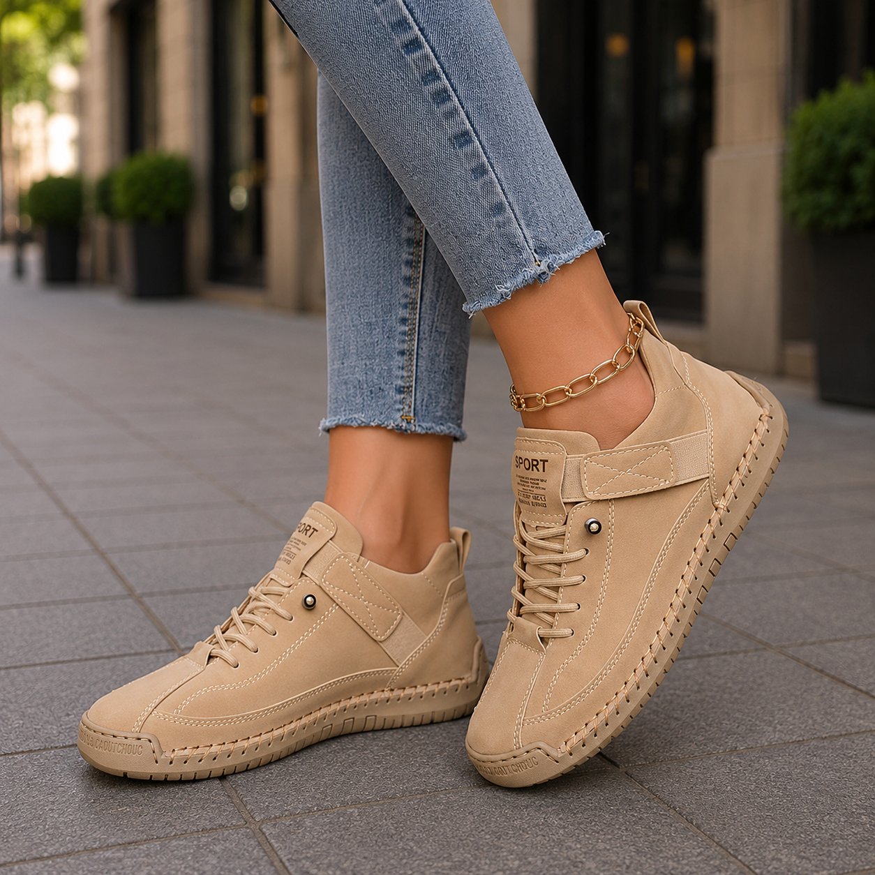 Lightweight Slip On Sneakers