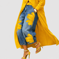 Floral Print Cropped Summer Pants