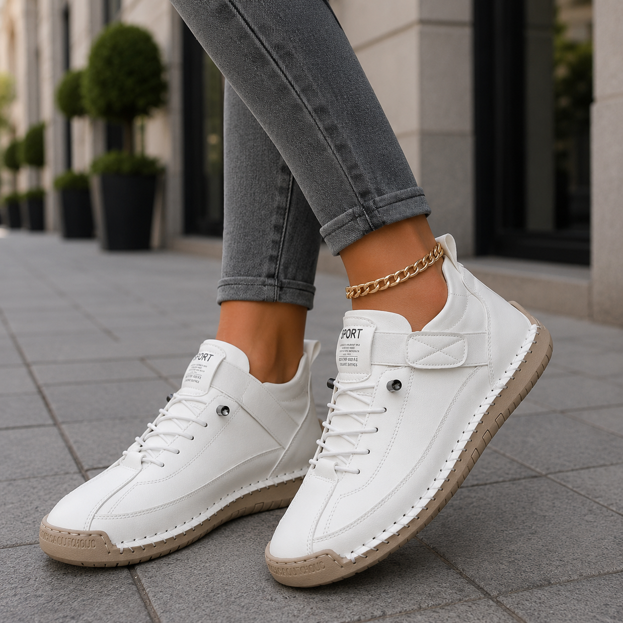 Lightweight Slip On Sneakers